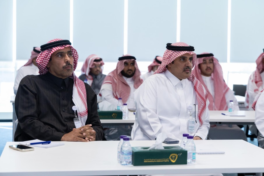 طلاب كلية الشرق العربي للحقوق في زيارة للهيئة السعودية للملكية الفكرية