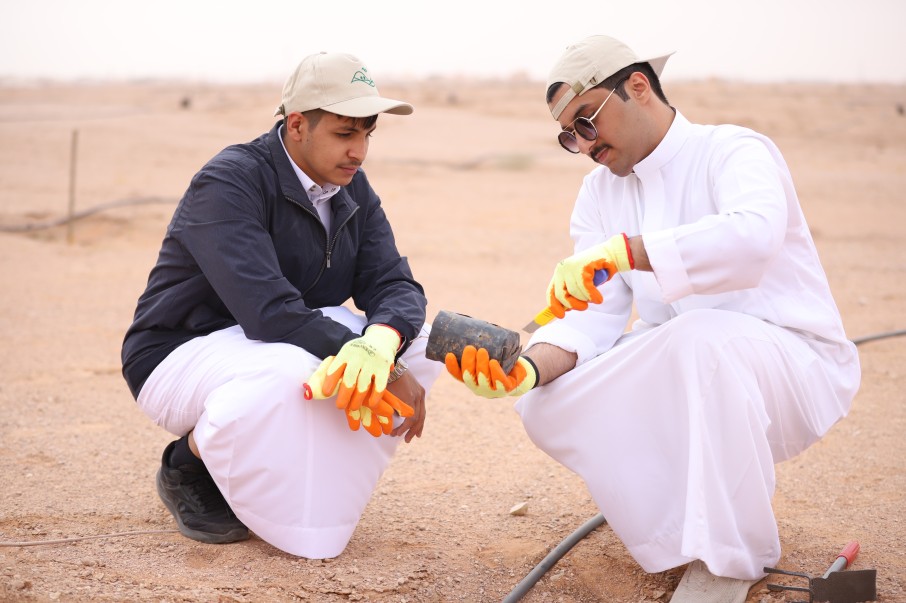 زيارة منسوبي كليات الشرق العربي لمحمية الإمام عبد العزيز بن محمد الملكية