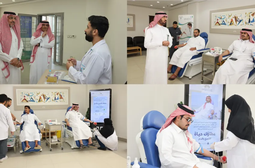 تزامنًا مع تبرع سمو ولي العهد.. كليات الشرق العربي تنظم حملة «عطاؤك حياة» للتبرع بالدم